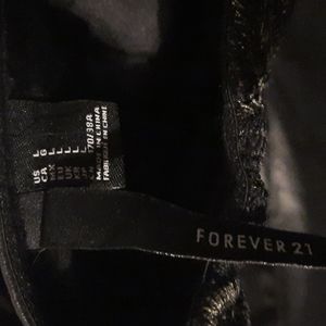 Black pleather dress